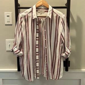 Loft relaxed button up